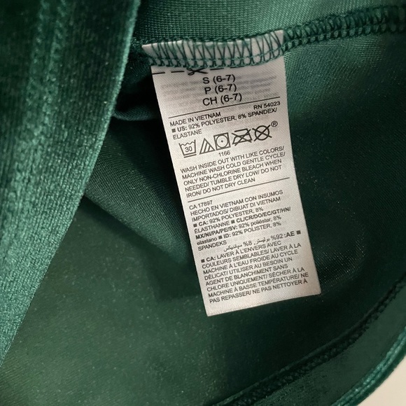 Old Navy Girls Velvet Dress - Picture 3 of 3